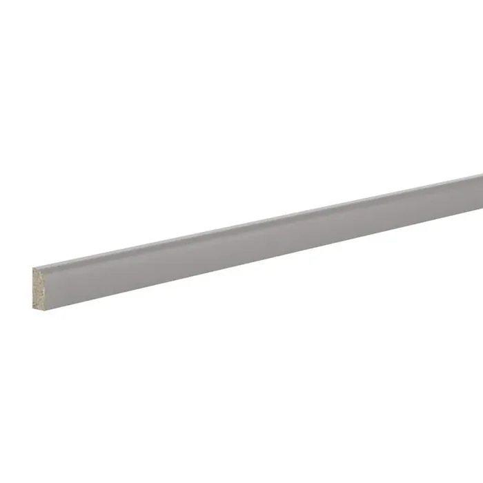 0.25 in. x 96 in. Scribe Molding in Warm Grey