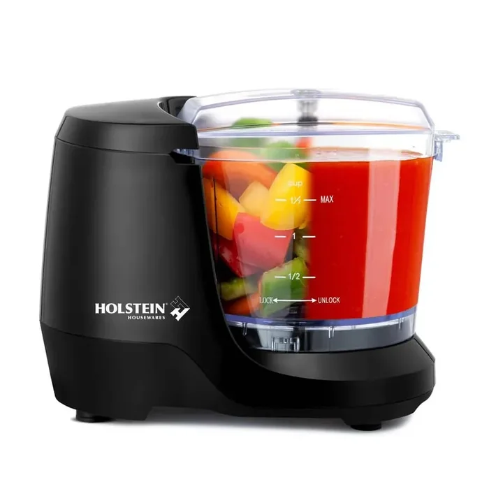 1.5-Cup 1-Touch Electric Food Chopper Black