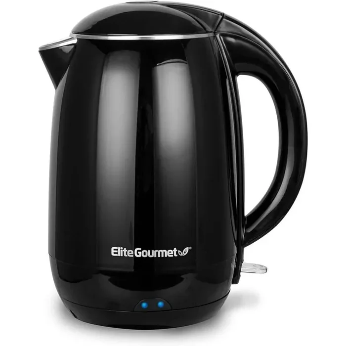 1.8 l Cool-Touch Elcteric Kettle with Stainless Steel Interior, Black