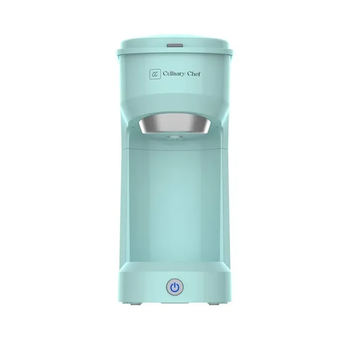 1-Cup Retro Coffee Maker in Mint Green