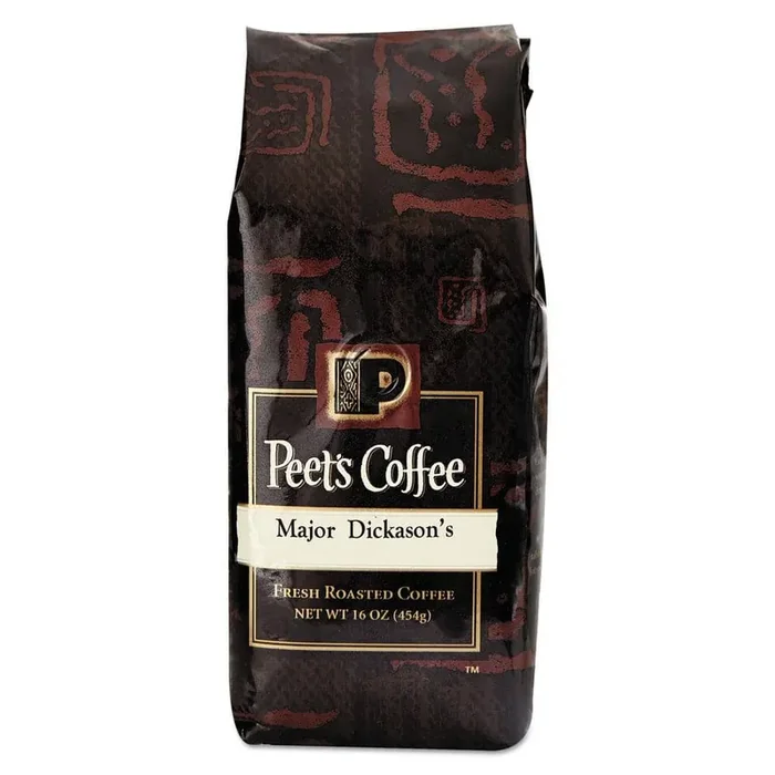 1 lb. Bulk Coffee, Major Dickason‘s Blend, Coffee Grounds, Bag