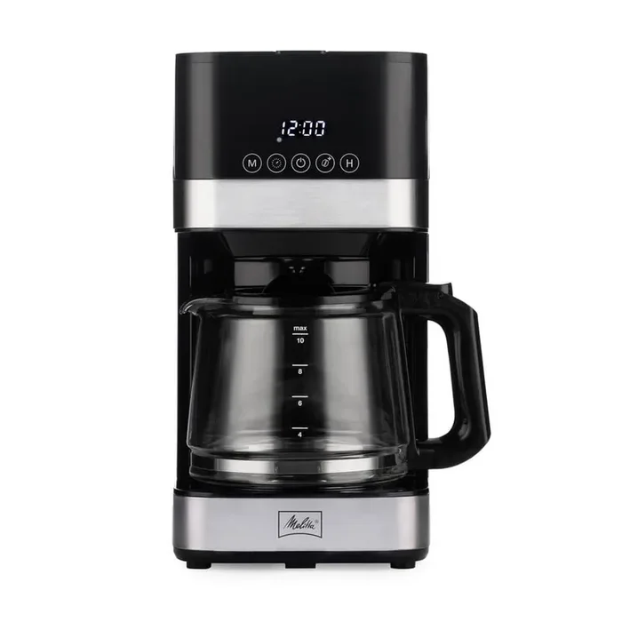 10-Cup Black Coffee Maker