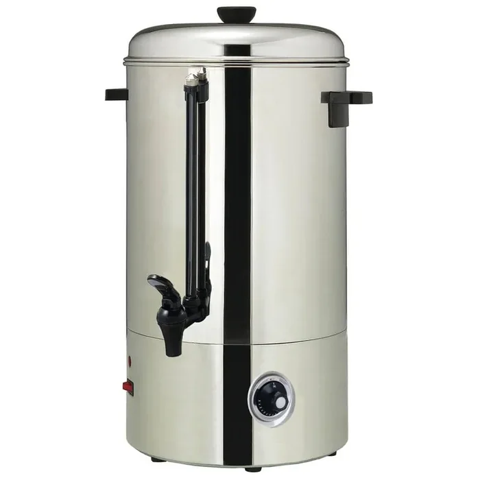 100 Cup Commercial Electric Kettle Hot Water Dispenser Boiler in Silver