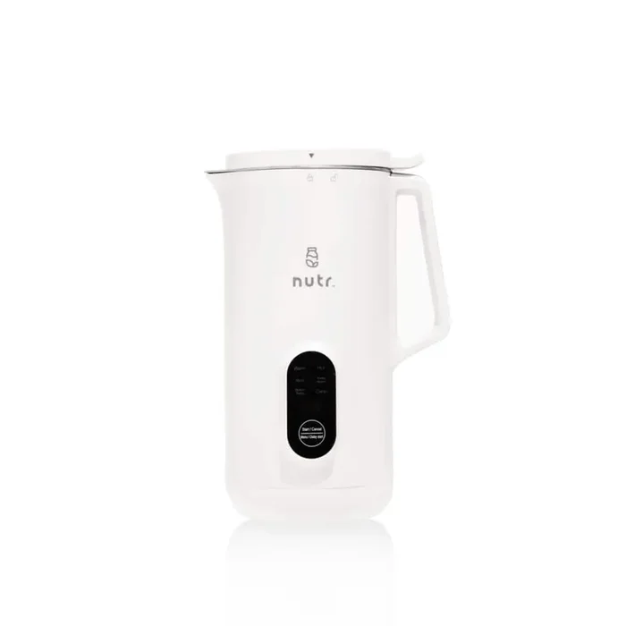 12 oz. Single Speed White Countertop Plant-based Nut Milk Machine