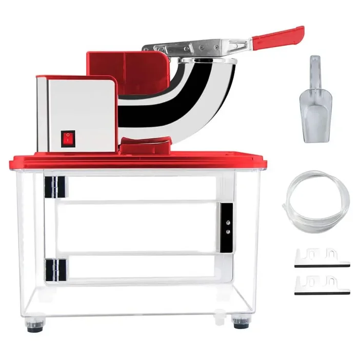 135 oz. Slushie Ice Crusher Machine-Snow Cone Machine Red