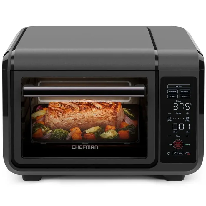 15 Qt. Black Oven Air Fryer with Touch Screen Display
