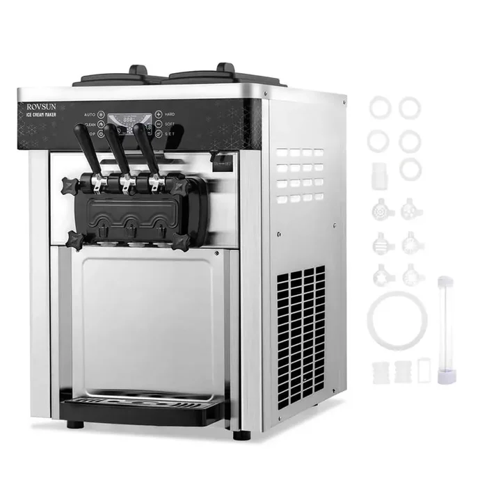 3.2 Gallon Stainless Steel Ice Cream Machine