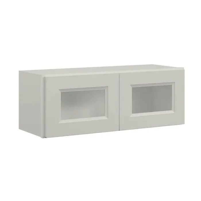 33-in. W x 12-in. D x 12-in. H in. Traditional Dove Plywood Ready to Assemble Wall cabinets without Glass