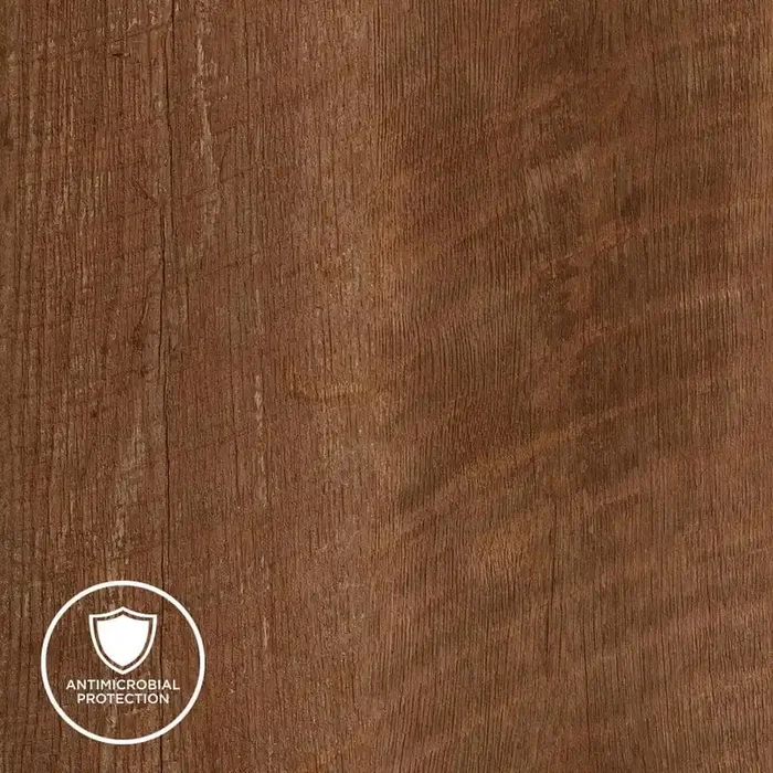 4 ft. x 8 ft. Laminate Sheet in Restored Oak with Virtual Design SoftGrain Finish