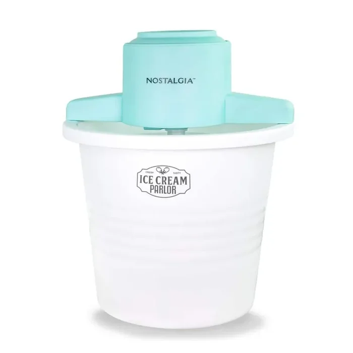4 qt. Parlor Electric Ice Cream Maker-White