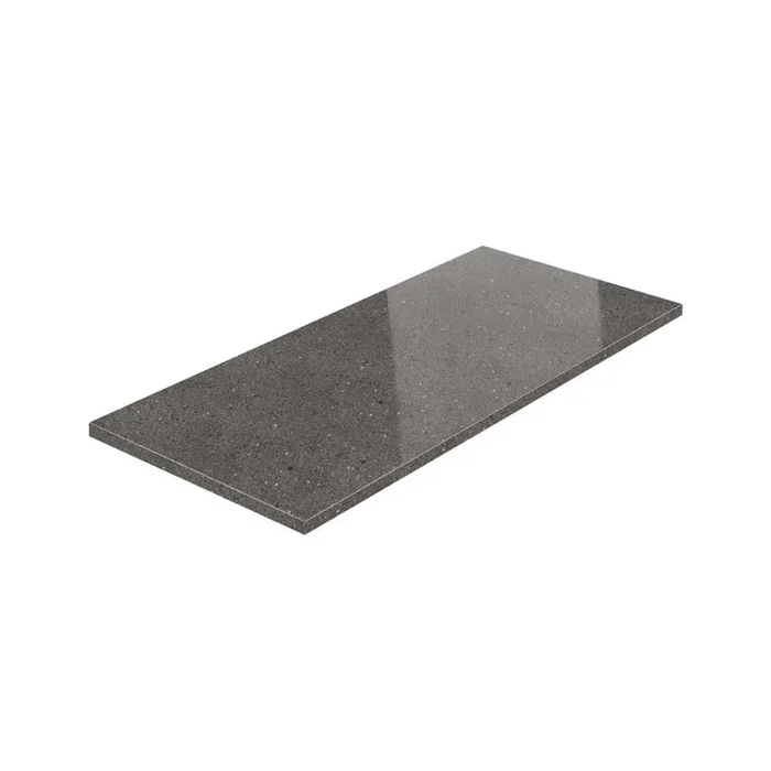 56 in. x 1.25 in. x 24 in. Outdoor Kitchen Engineered Stone Countertop in Saga Gray