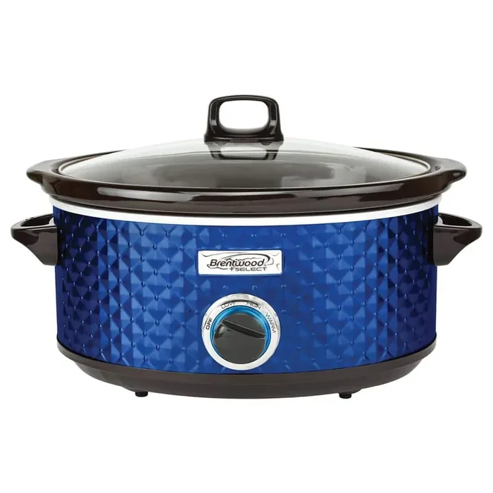 7 Qt. Blue Slow Cookers