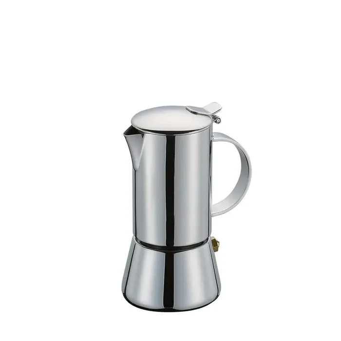 “Aida” 8.5 fl. oz./ 3-Cup Stainless Steel Espresso Maker