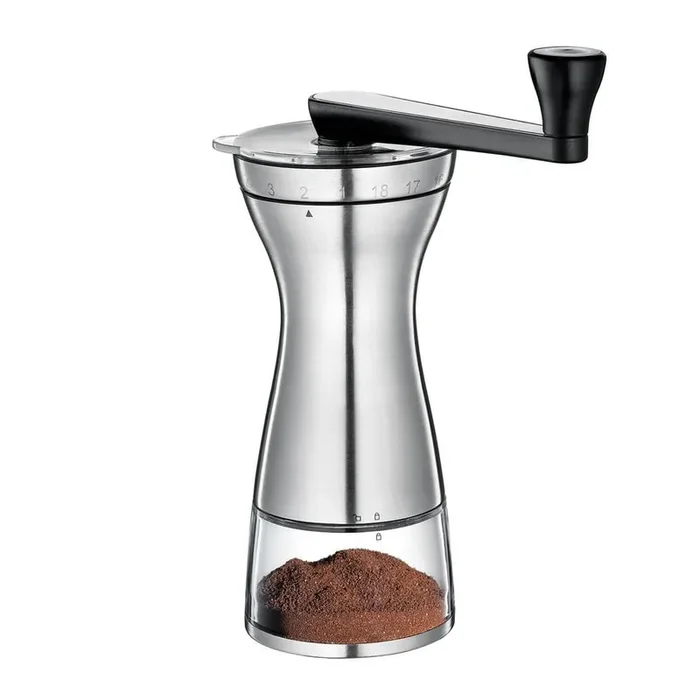 “Manaos”, 2.5 oz. ., 9.5″ Manual Conical Coffee Grinder/Mill