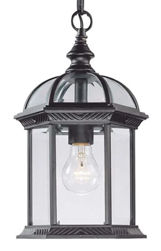 Acclaim Lighting – 5276BK – One Light Hanging Lantern – Dover – Matte Black