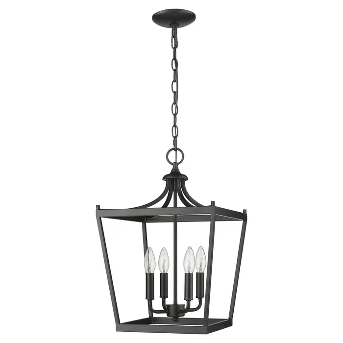 Acclaim Lighting – IN11133BK – Four Light Pendant – Kennedy – Matte Black