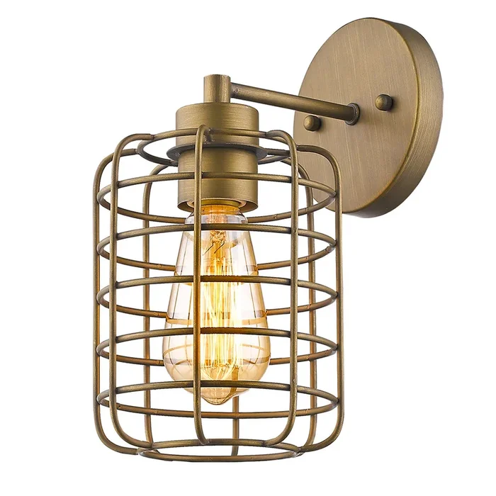Acclaim Lighting – IN41332RB – One Light Wall Sconce – Lynden – Raw Brass
