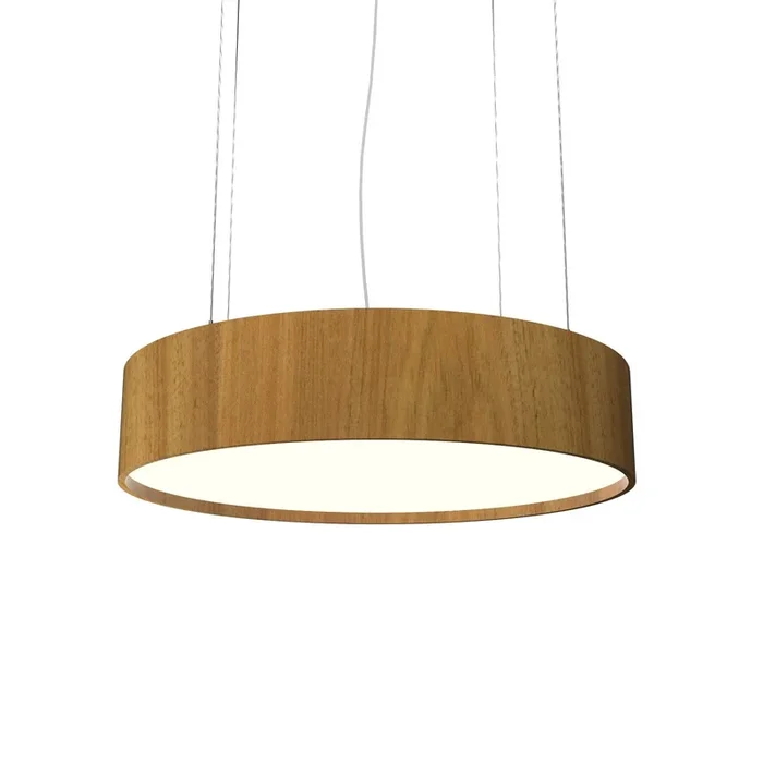 Accord Lighting – 1038LED.09 – LED Pendant – Cylindrical – Louro Freijo