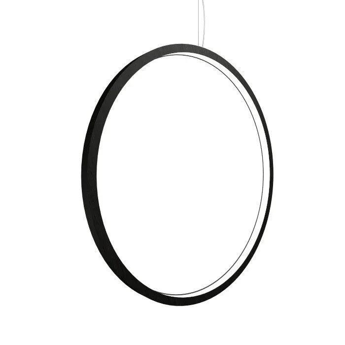 Accord Lighting – 1296LED.46 – LED Pendant – Frame – Organic Black – 1296LED46