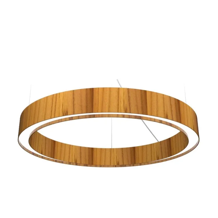 Accord Lighting – 1351LED.12 – LED Pendant – Cylindrical – Teak