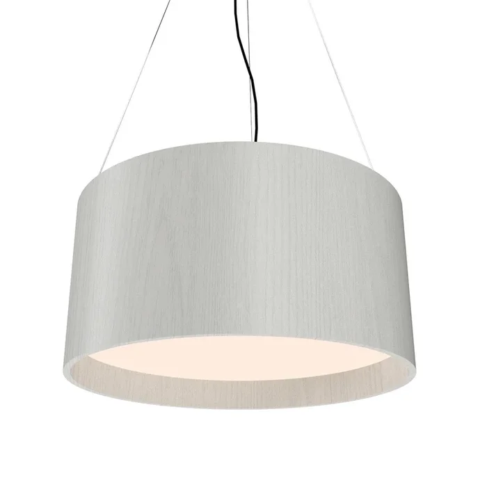 Accord Lighting – 214.47 – Three Light Pendant – Cylindrical – Organic White – 21447