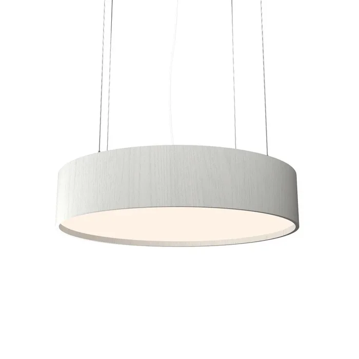 Accord Lighting – 231.47 – Three Light Pendant – Cylindrical – Organic White – 23147
