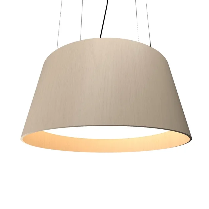 Accord Lighting – 255LED.48 – LED Pendant – Conical – Organic Cappuccino – 255LED48