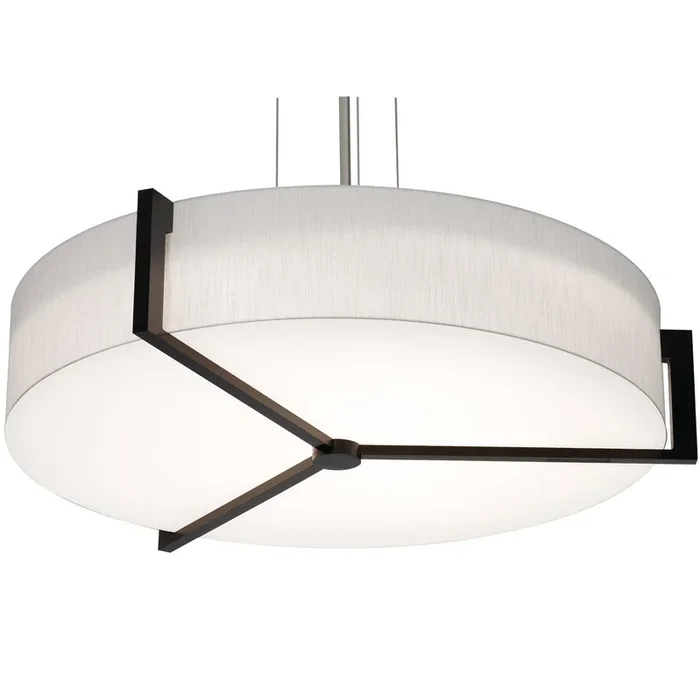 AFX Lighting – APP3044L5AJUDES-LW – LED Pendant – Apex – Satin Nickel