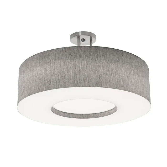 AFX Lighting – MCF2432L5AJUD-GYSF – LED Flush Mount – Montclair – Satin Nickel