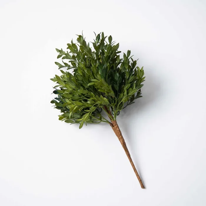 All Season Faux English Boxwood Bush Stem – 15″