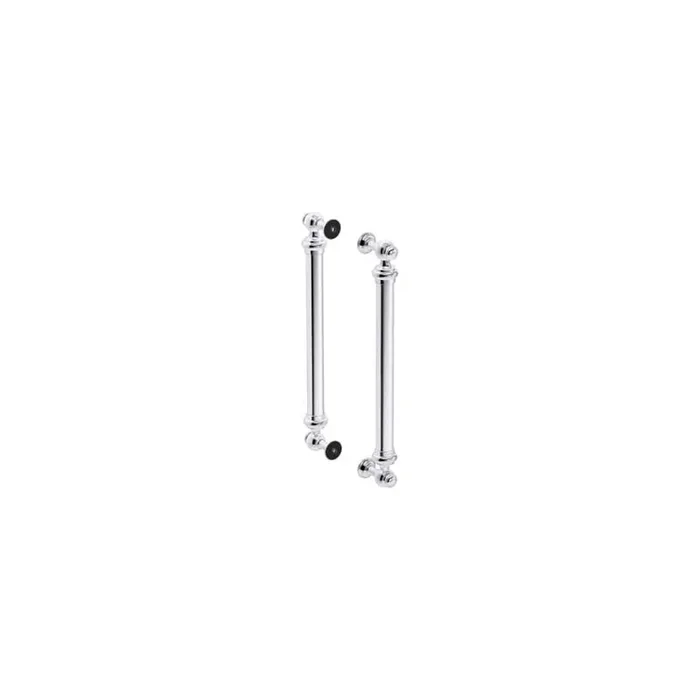 Artifacts 2.88 in. W Shower Door Handle in Polished Chrome (1-Pair)