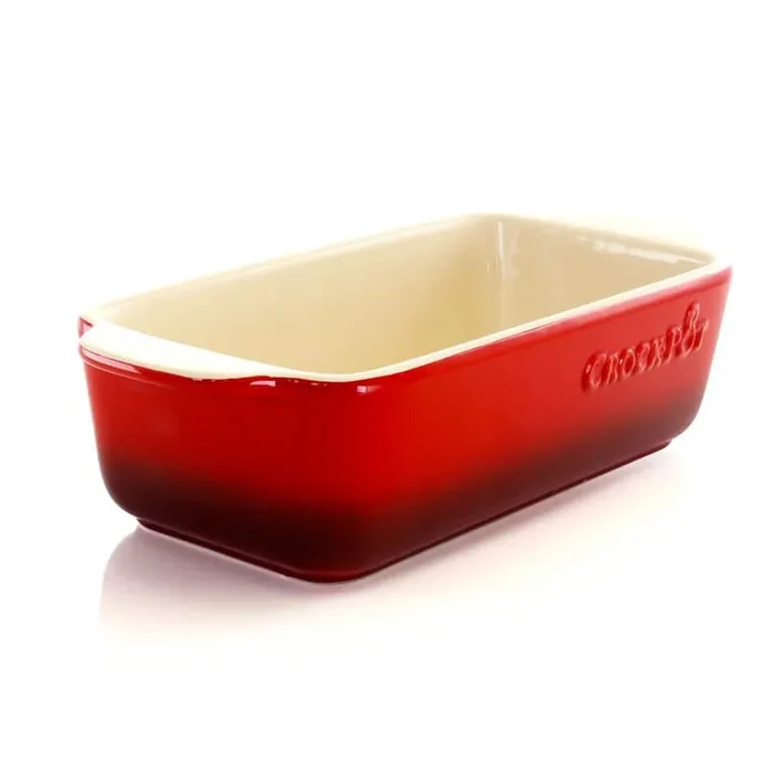 Artisan 1.25 Qt. Stoneware Rectangle Bake Pan in Red