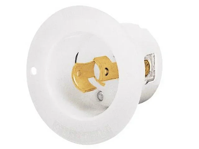 Bryant 20A/250V 2P 2W Male Base (8808MB)