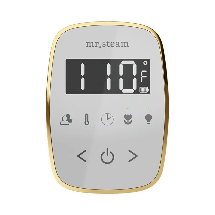 ButlerFlex Max Steam Shower Control Package with TempoFlex Control and Linear Steamhead in White Oil-Rubbed Bronze