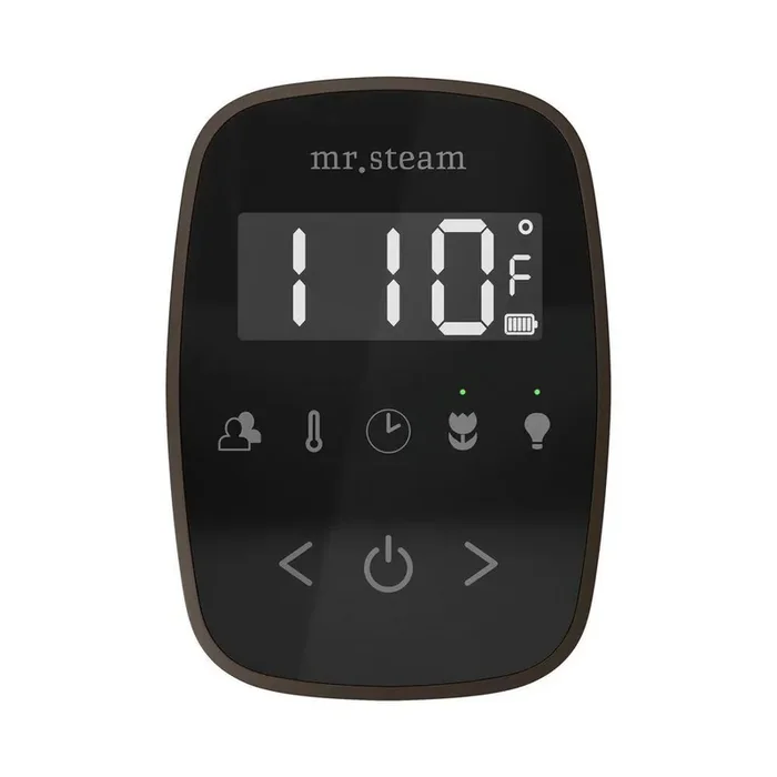 ButlerFlex Max Steam Shower Control Package with TempoFlex Control and Steamhead in Black Oil-Rubbed Bronze
