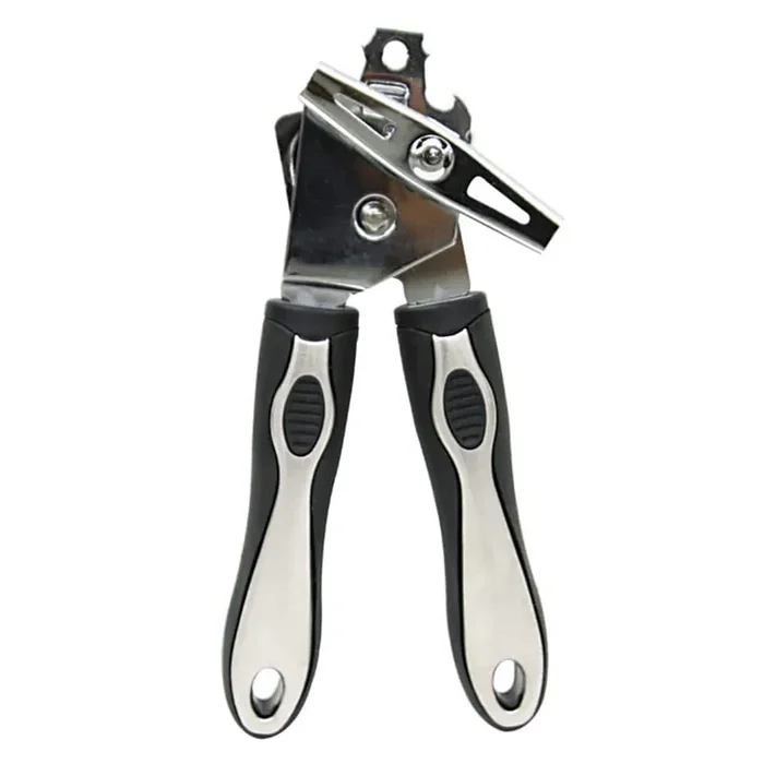 Can Opener with Rubber Grip
