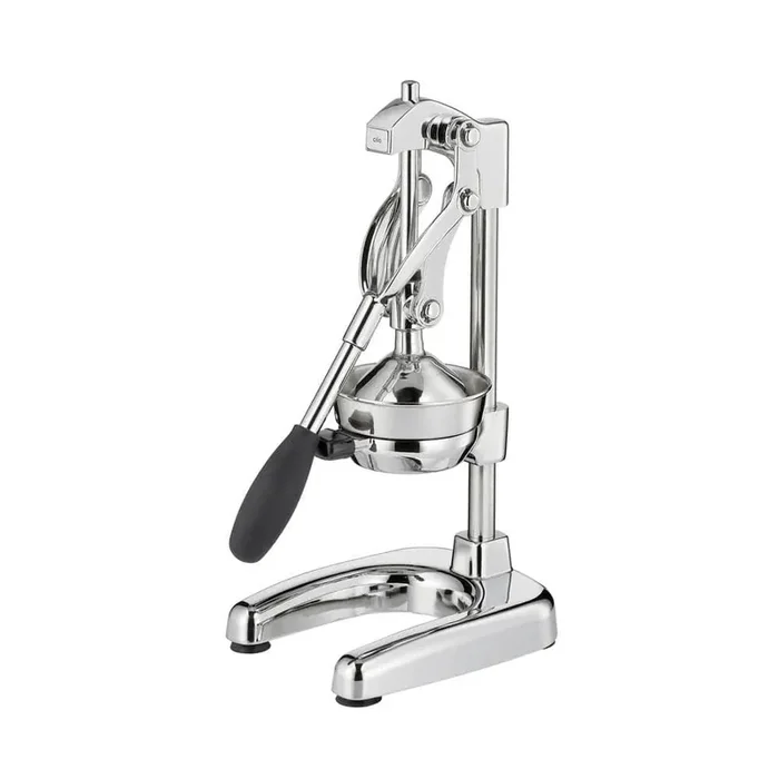 Commercial Cast Aluminum Silver Polished Lever Pull Citrus Press