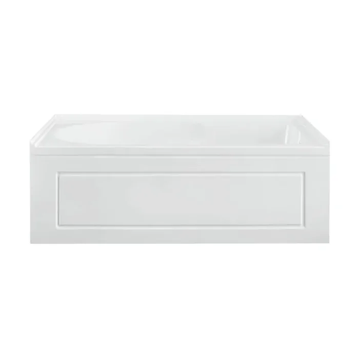 Concorde 60 in. x 30 in. Soaking Alcove Bathtub with Right-Hand Drain in Glossy White