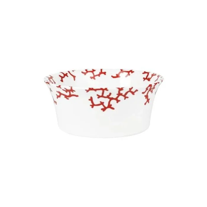 Cristobal Red 7″ Dia Salad Bowl by Raynaud