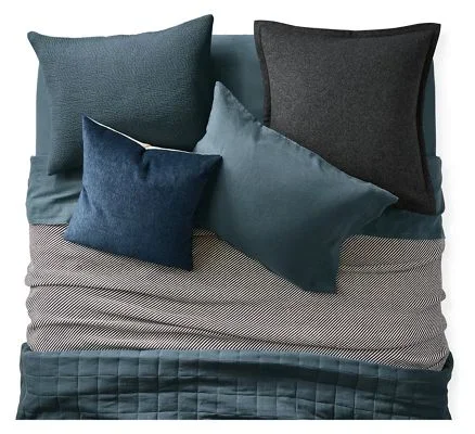 Dreamy Slate Bedding Bundle – Modern Bedroom Furniture – Room & Board