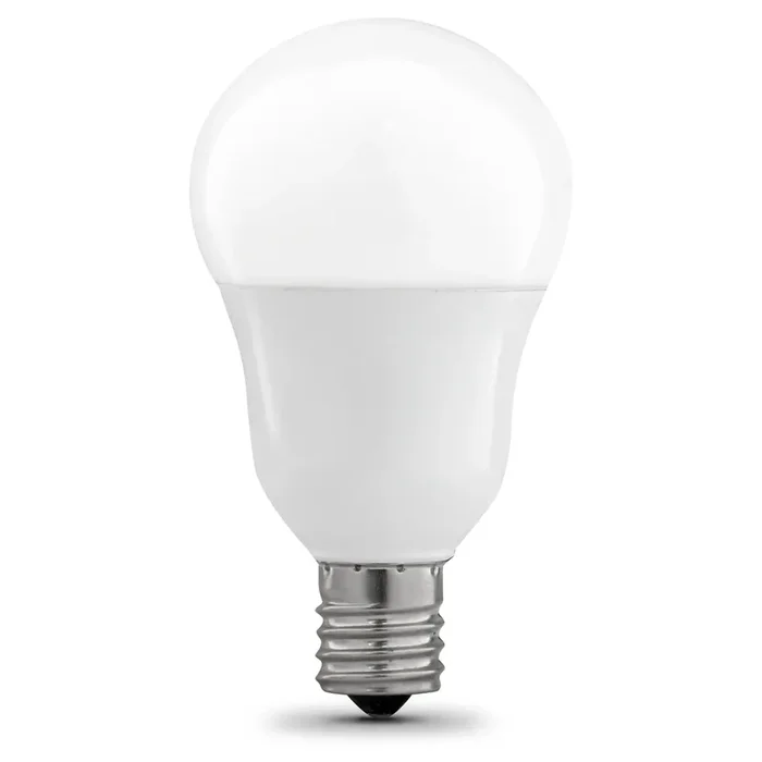 Feit Electric 8.3W [60W Equivalent] Bright White 3000K A15 E17 Base Frosted Enhance LED Light Bulb 2-Pack (BPA1560N/930CA/2)