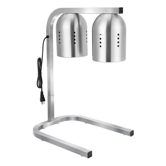 Food Heat Lamp, 500 W Bulbs, Commercial Food Warmer Light, Electric Stainless Steel French Fry Heating Lamp,Food Warming