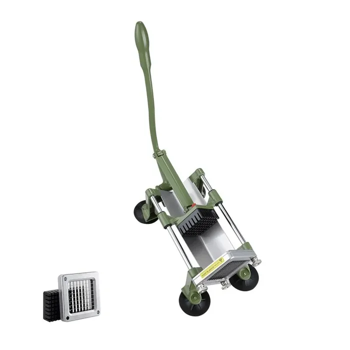 French Fry Cutter, Potato Slicer with Stainless Steel Blade, Suction Cups, Ideal for Veggies, Home and Kitchen