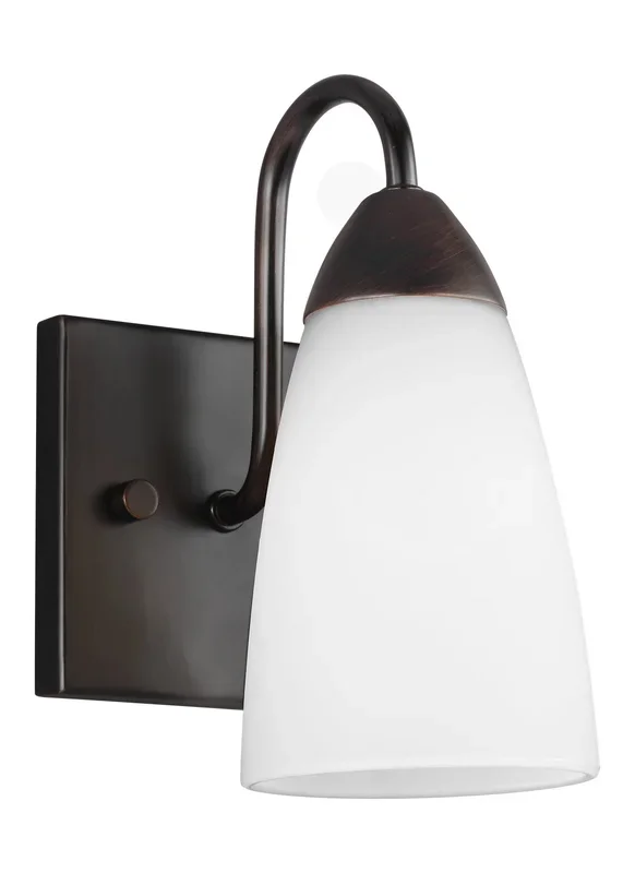 Generation Lighting – 4120201-710 – One Light Wall / Bath Sconce – Seville – Bronze