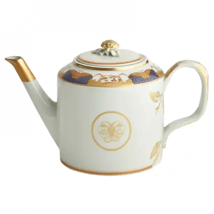 Golden Butterfly Teapot by Mottahedeh