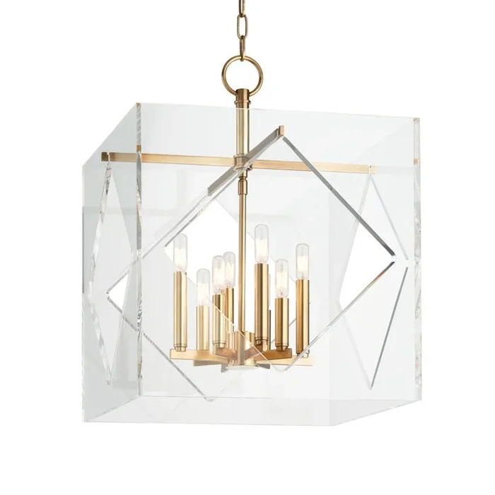 Hudson Valley – Eight Light Pendant – Travis – 5920AGB