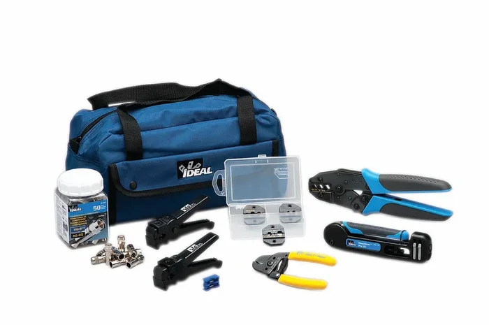 Ideal RF Coax Crimp And Compression Kit (33-410)