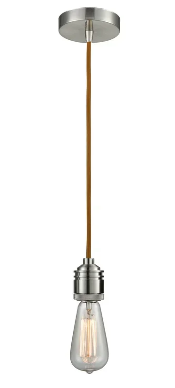 Innovations – 100SN-10CR-2SN – One Light Mini Pendant – Winchester – Satin Nickel