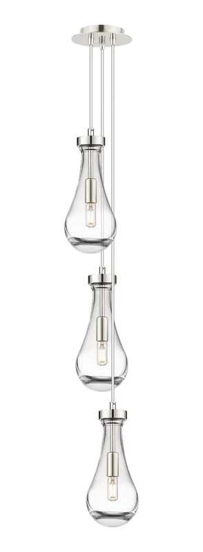 Innovations – 103-451-1P-PN-G451-5CL – LED Pendant – Downtown Urban – Polished Nickel