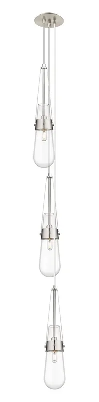 Innovations – 103-452-1P-SN-G452-4CL – LED Pendant – Downtown Urban – Brushed Satin Nickel